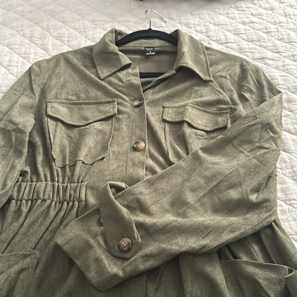 A great overcoat for spring! Pair with a tank for a high trending look! $35 - Picture 3 of 4